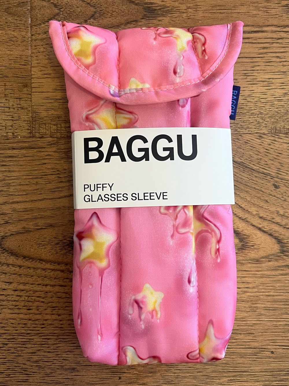BAGGU Dancing Stars Puffy Glasses Sleeve - BNWT